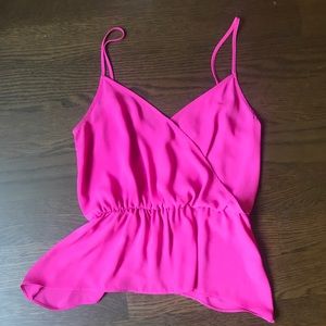 Nordstrom Tildon XS Polyester Ruffle Tank Top